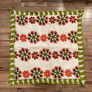 Anthropologie Square 26x26 Sham Cover